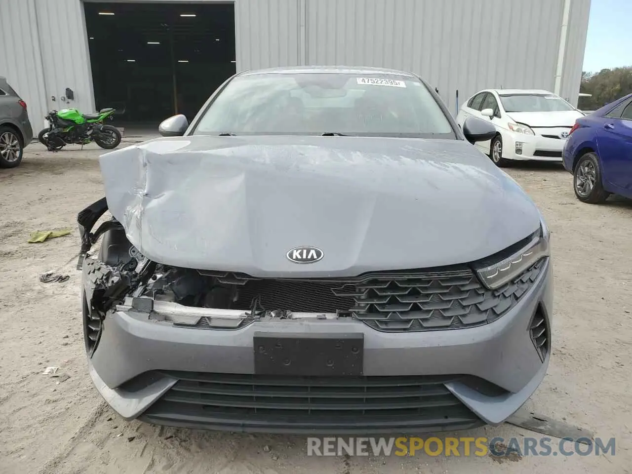 5 fotografías del automóvil dañado 5XXG14J23MG081731 KIA K5 2021