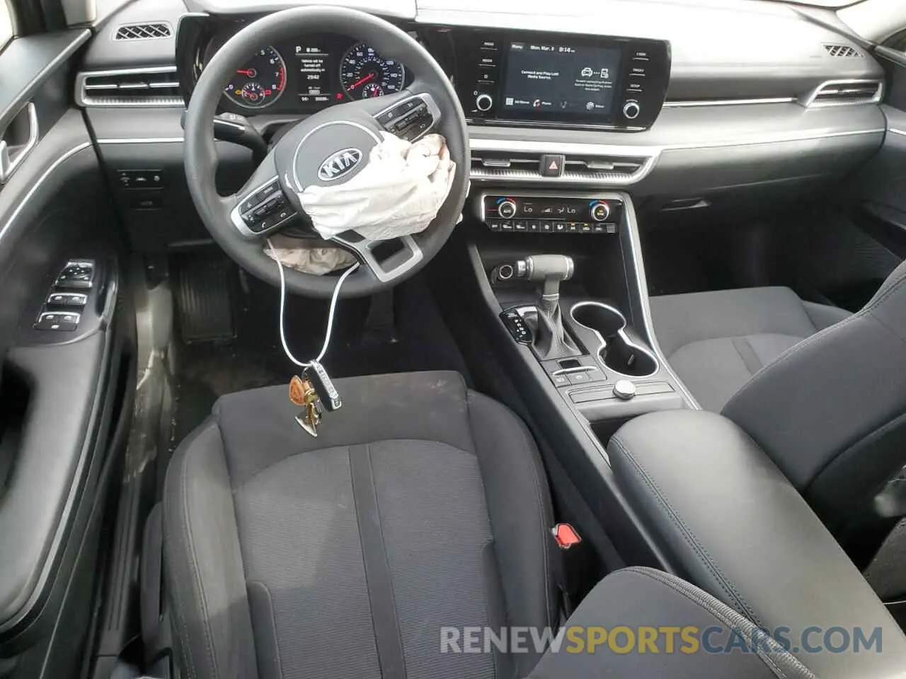 8 fotografías del automóvil dañado 5XXG14J23MG081731 KIA K5 2021