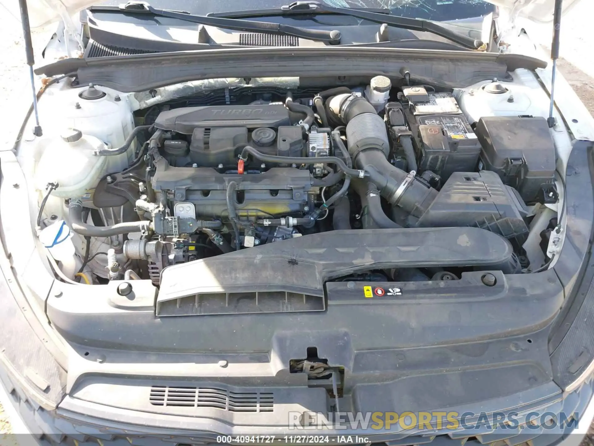 10 fotografías del automóvil dañado 5XXG14J24MG010067 KIA K5 2021