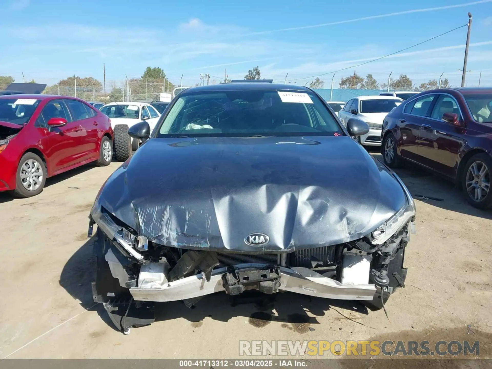 12 fotografías del automóvil dañado 5XXG14J24MG038158 KIA K5 2021