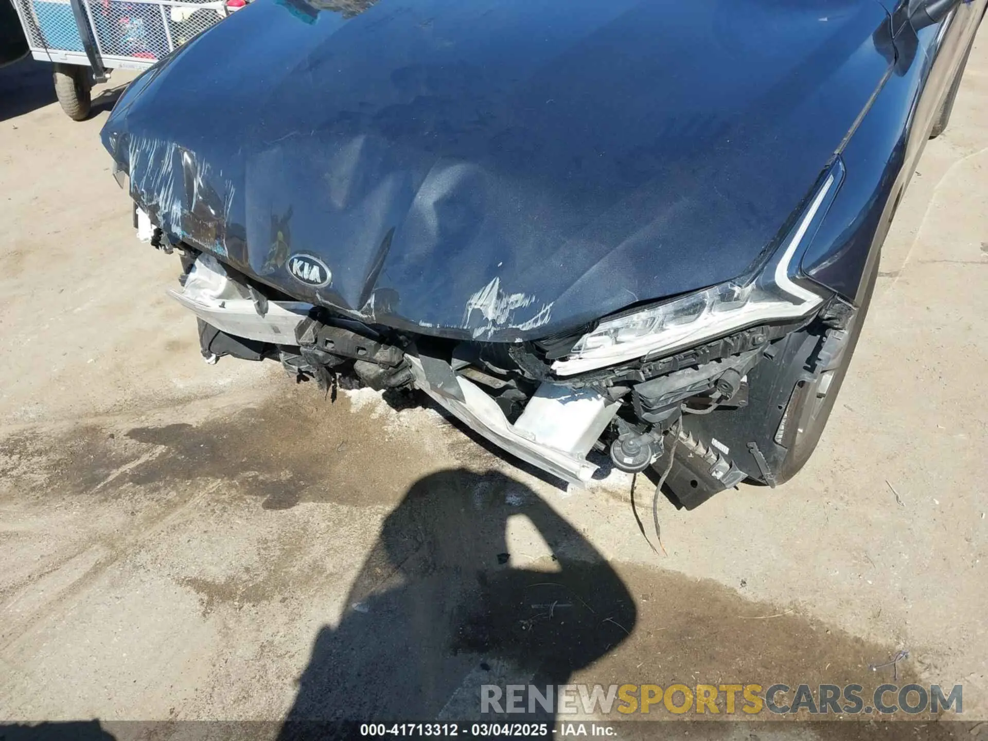 6 fotografías del automóvil dañado 5XXG14J24MG038158 KIA K5 2021