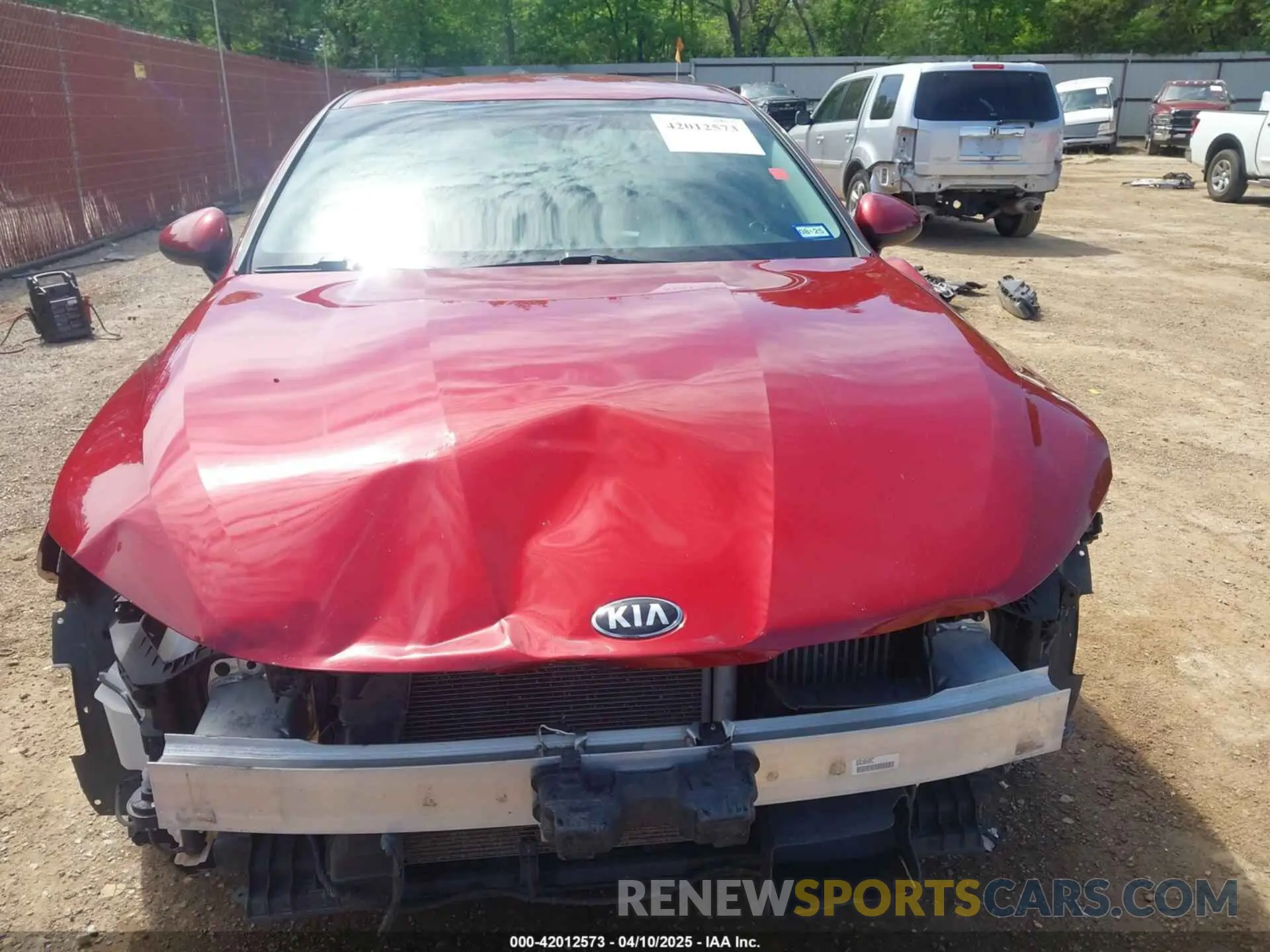 6 fotografías del automóvil dañado 5XXG14J25MG017996 KIA K5 2021