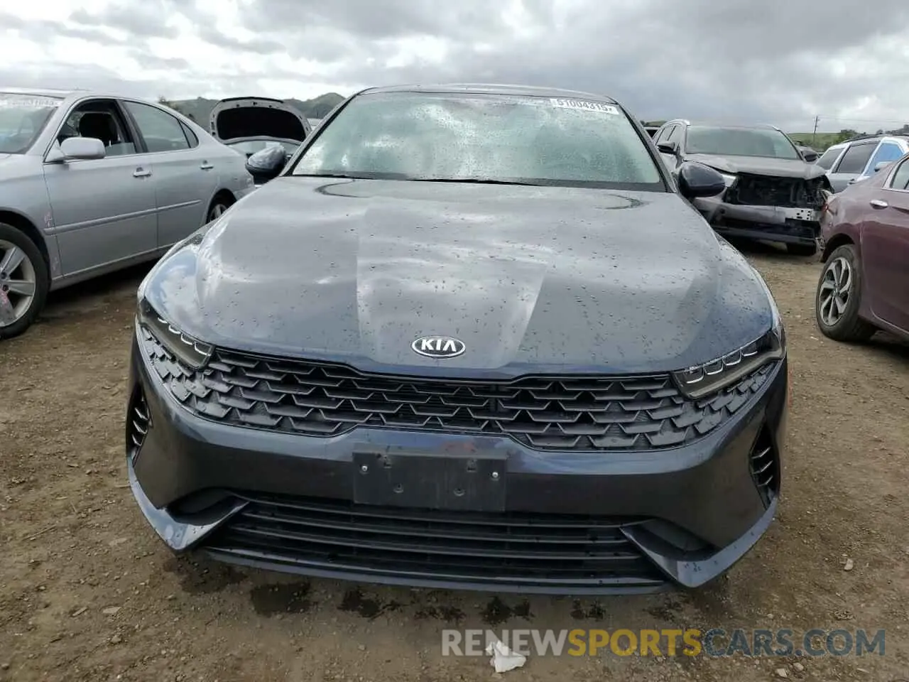 5 fotografías del automóvil dañado 5XXG14J25MG018078 KIA K5 2021
