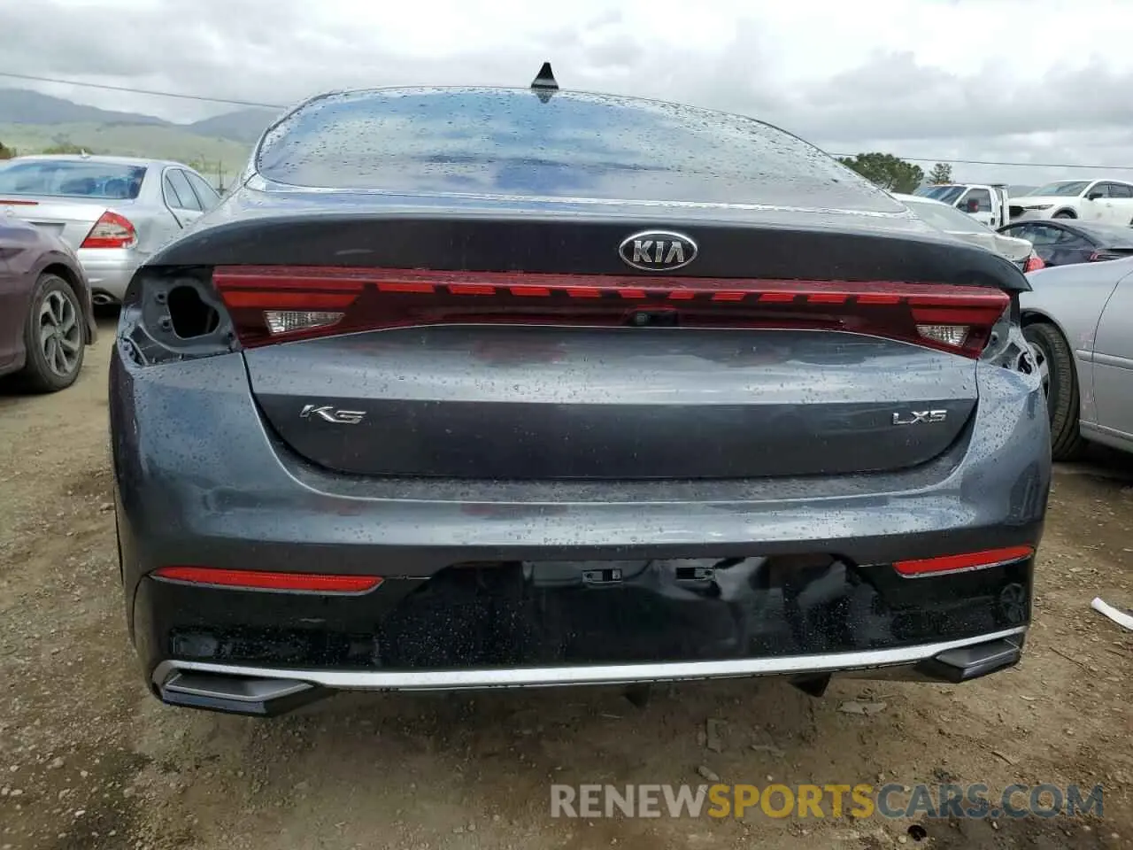 6 fotografías del automóvil dañado 5XXG14J25MG018078 KIA K5 2021