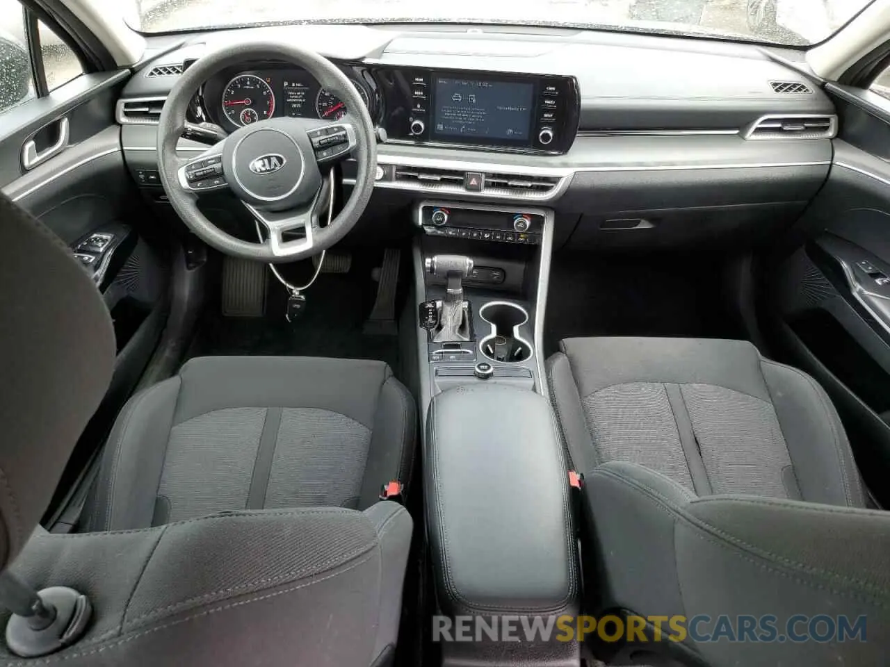 8 fotografías del automóvil dañado 5XXG14J25MG018078 KIA K5 2021