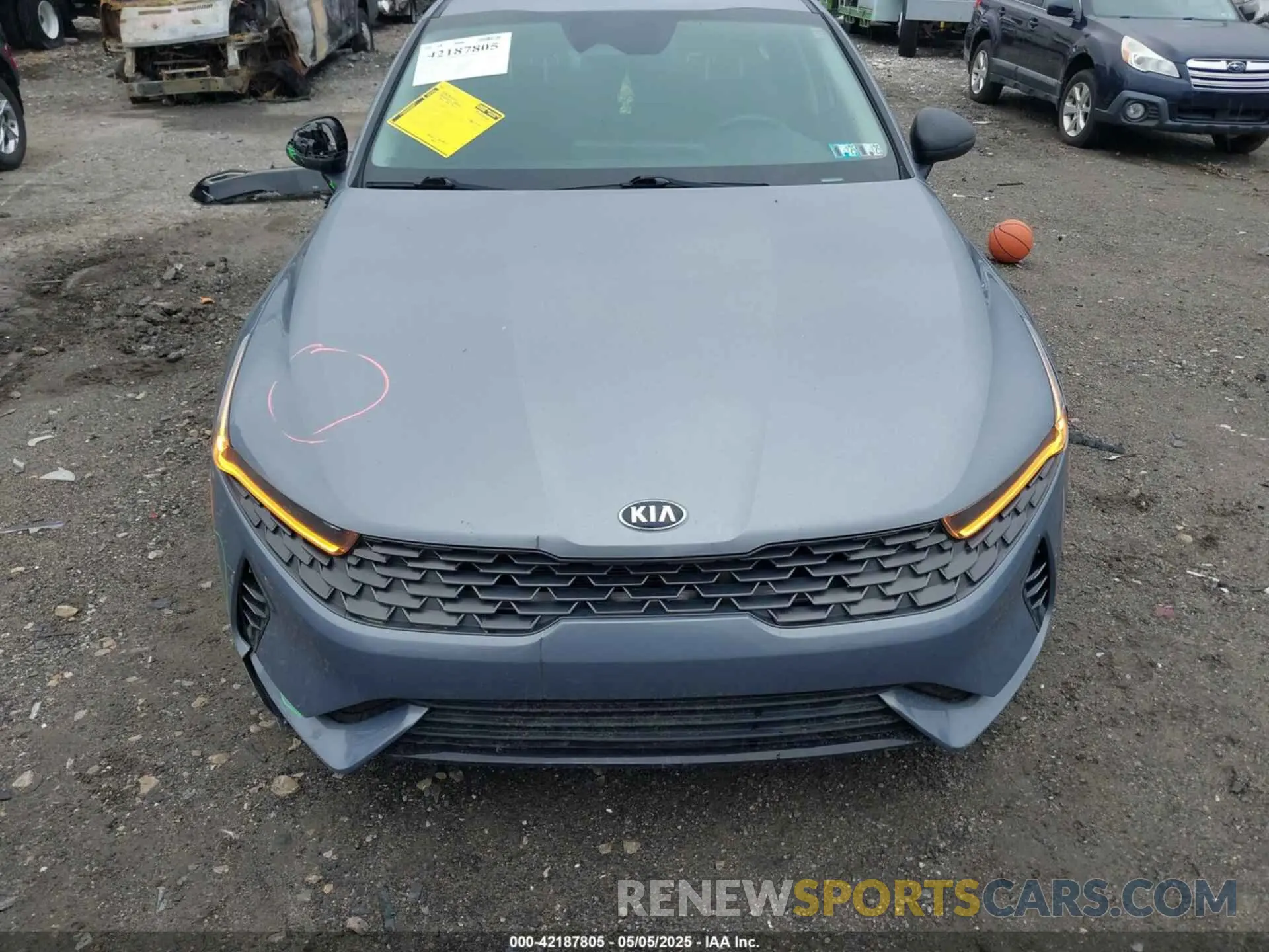 13 fotografías del automóvil dañado 5XXG14J25MG020428 KIA K5 2021