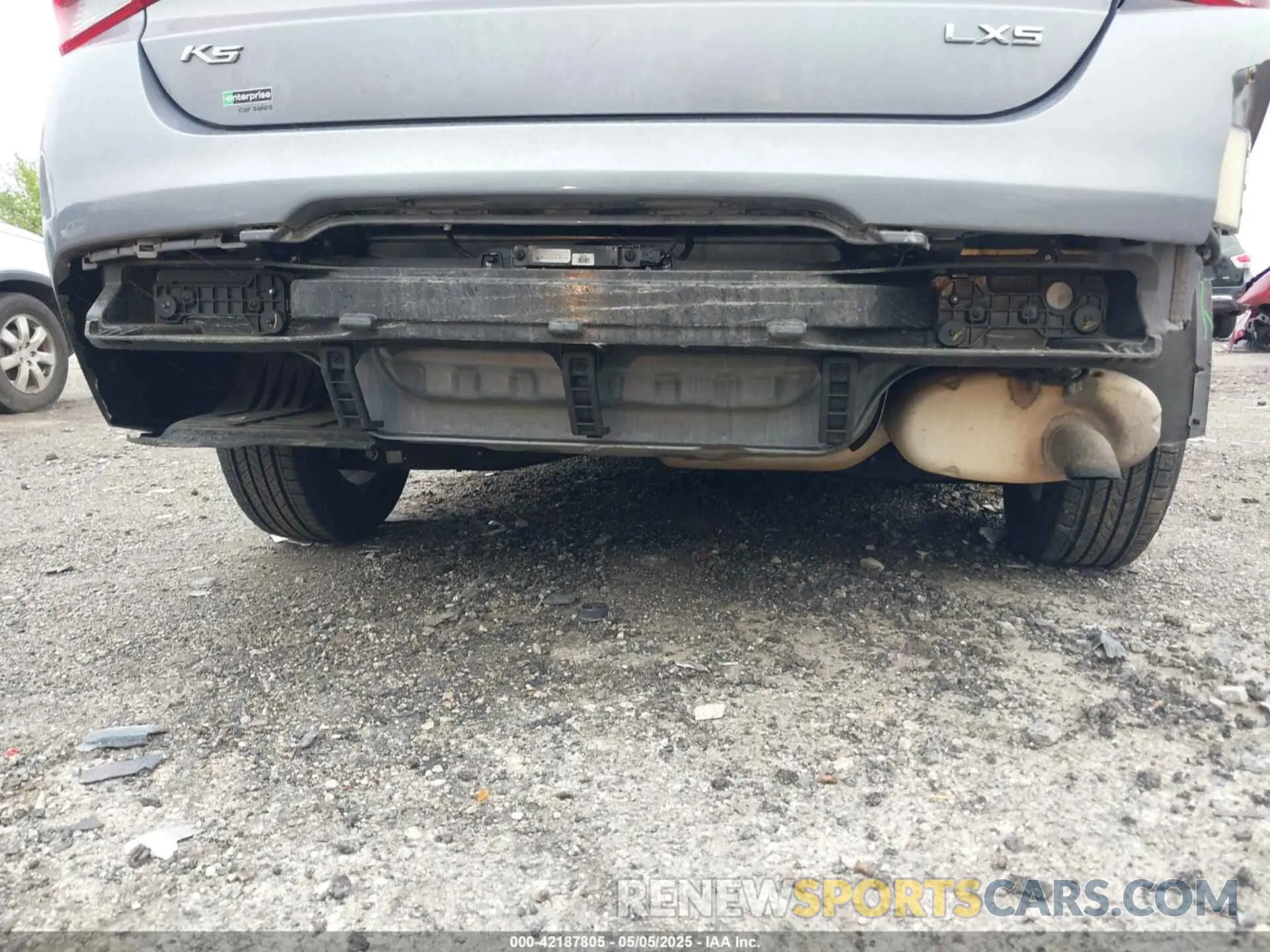 6 fotografías del automóvil dañado 5XXG14J25MG020428 KIA K5 2021