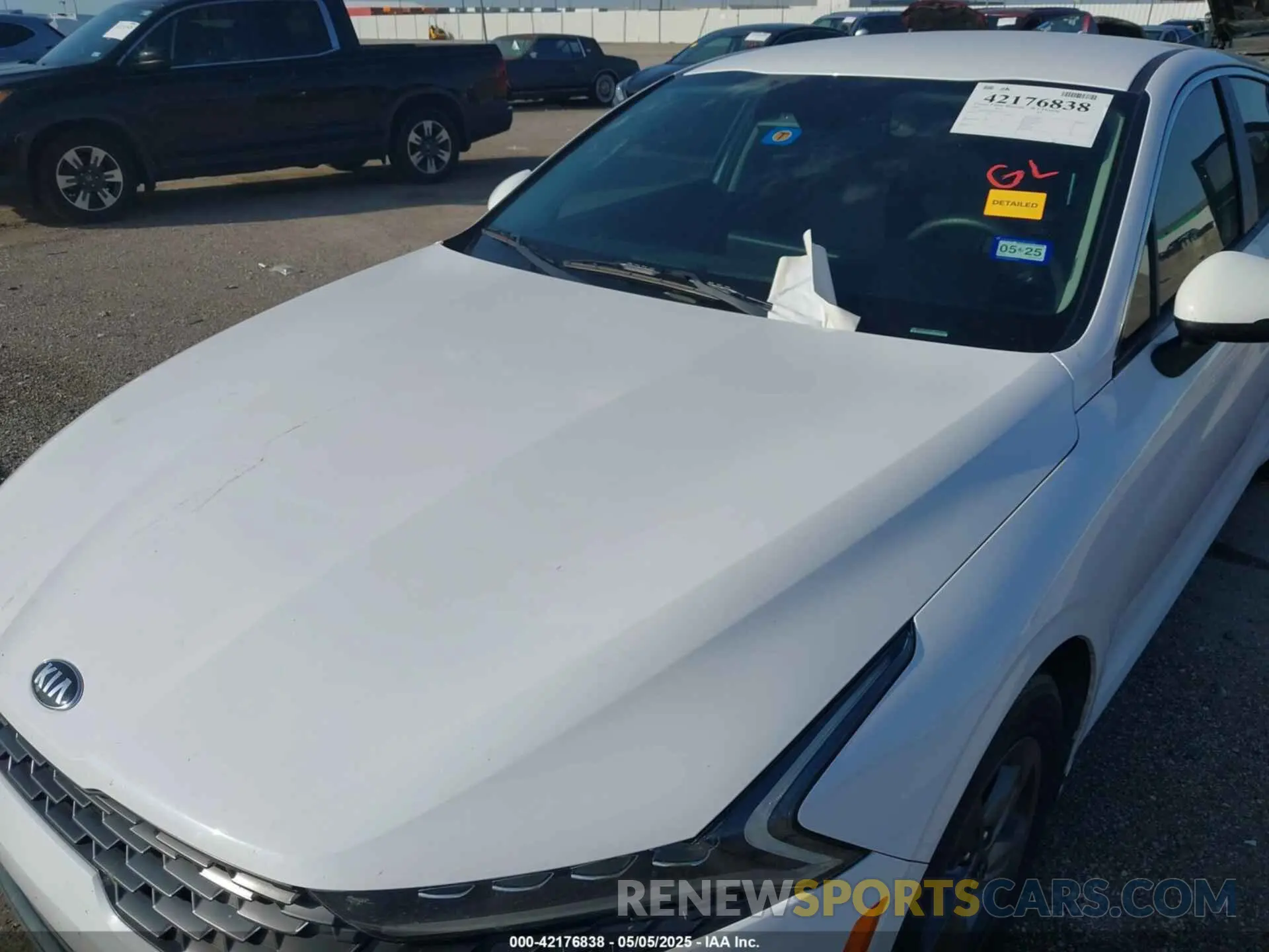 6 fotografías del automóvil dañado 5XXG14J25MG024754 KIA K5 2021