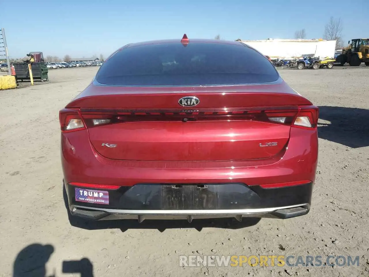6 fotografías del automóvil dañado 5XXG14J25MG026942 KIA K5 2021