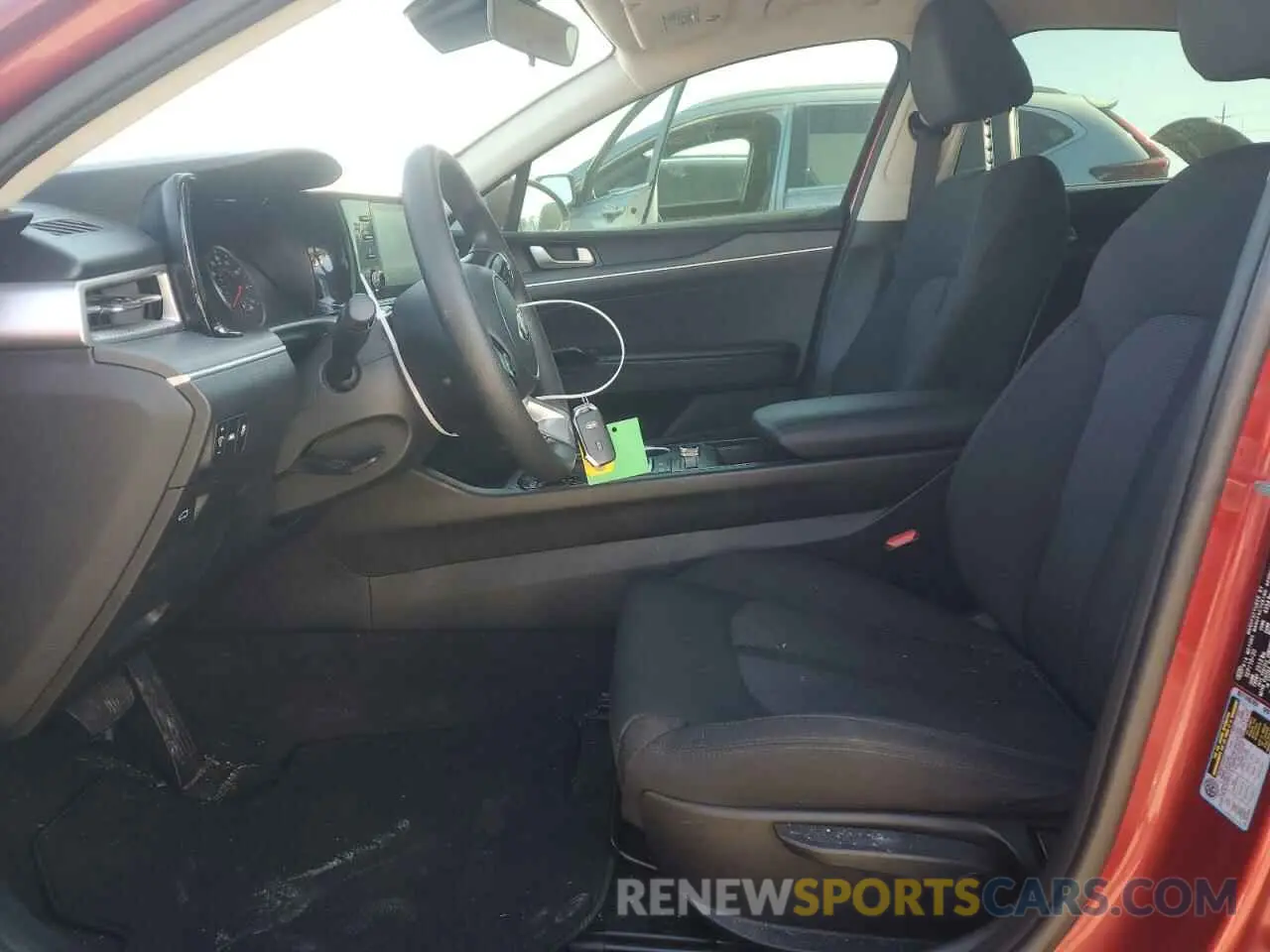 7 fotografías del automóvil dañado 5XXG14J25MG026942 KIA K5 2021