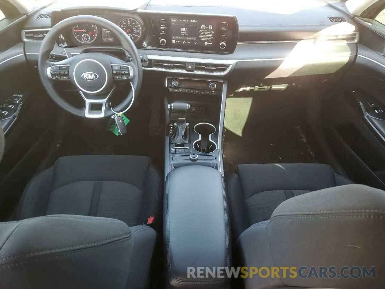 8 fotografías del automóvil dañado 5XXG14J25MG026942 KIA K5 2021