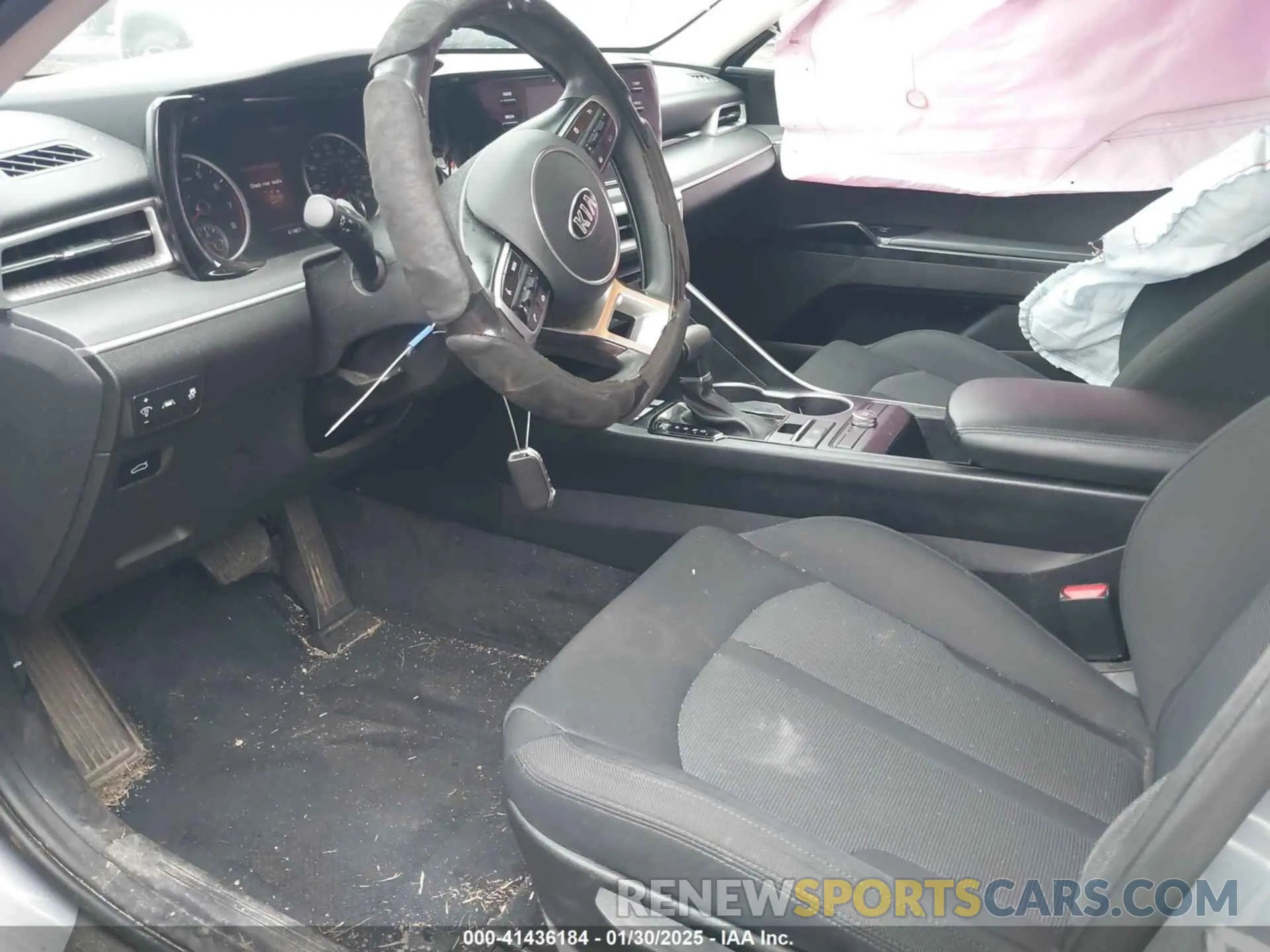5 fotografías del automóvil dañado 5XXG14J26MG016596 KIA K5 2021