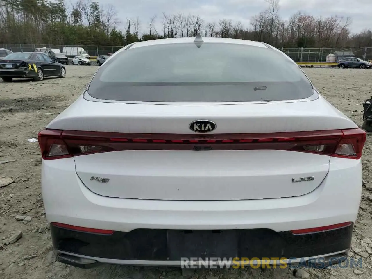 6 fotografías del automóvil dañado 5XXG14J26MG019269 KIA K5 2021