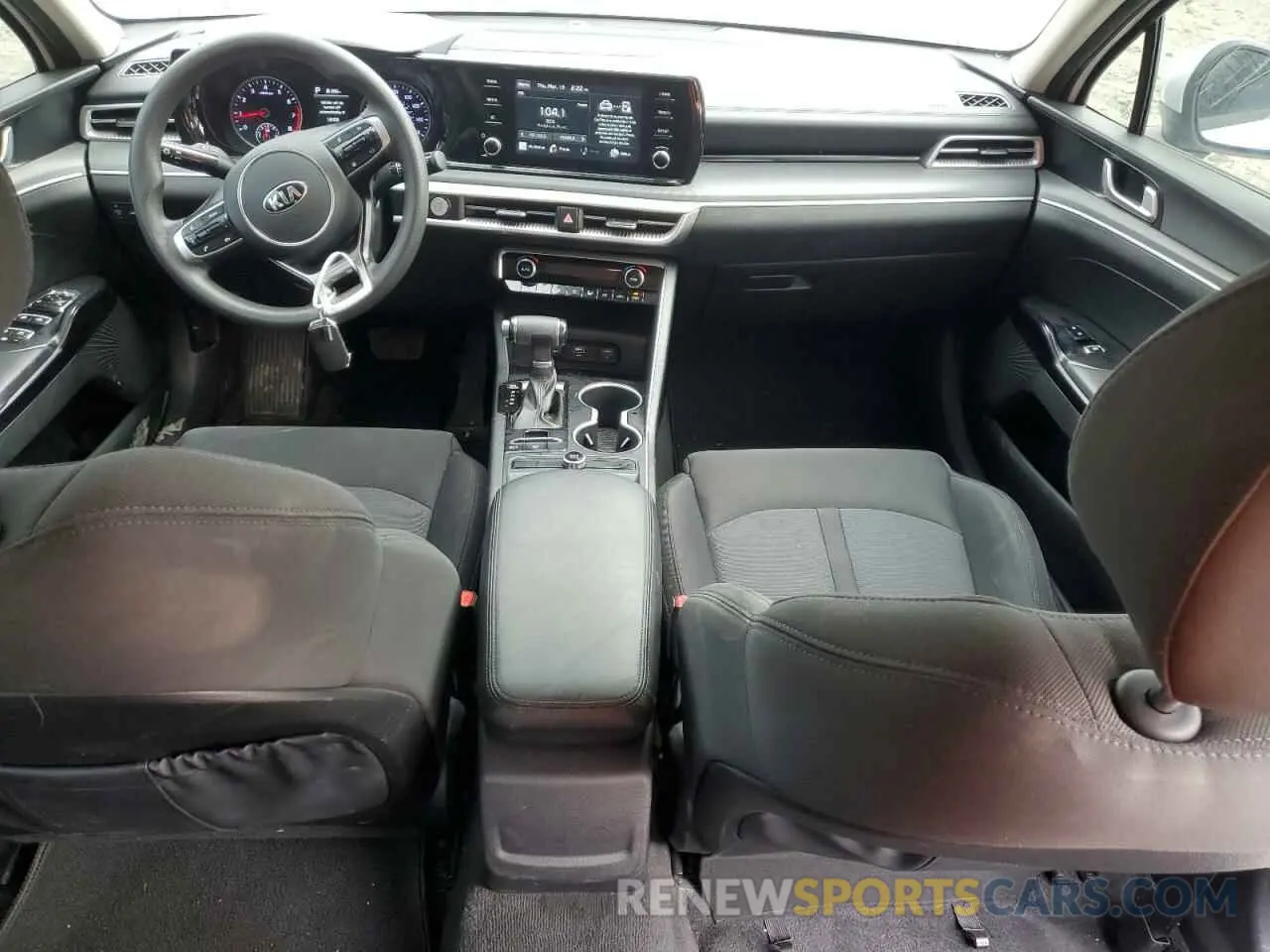 8 fotografías del automóvil dañado 5XXG14J26MG019269 KIA K5 2021