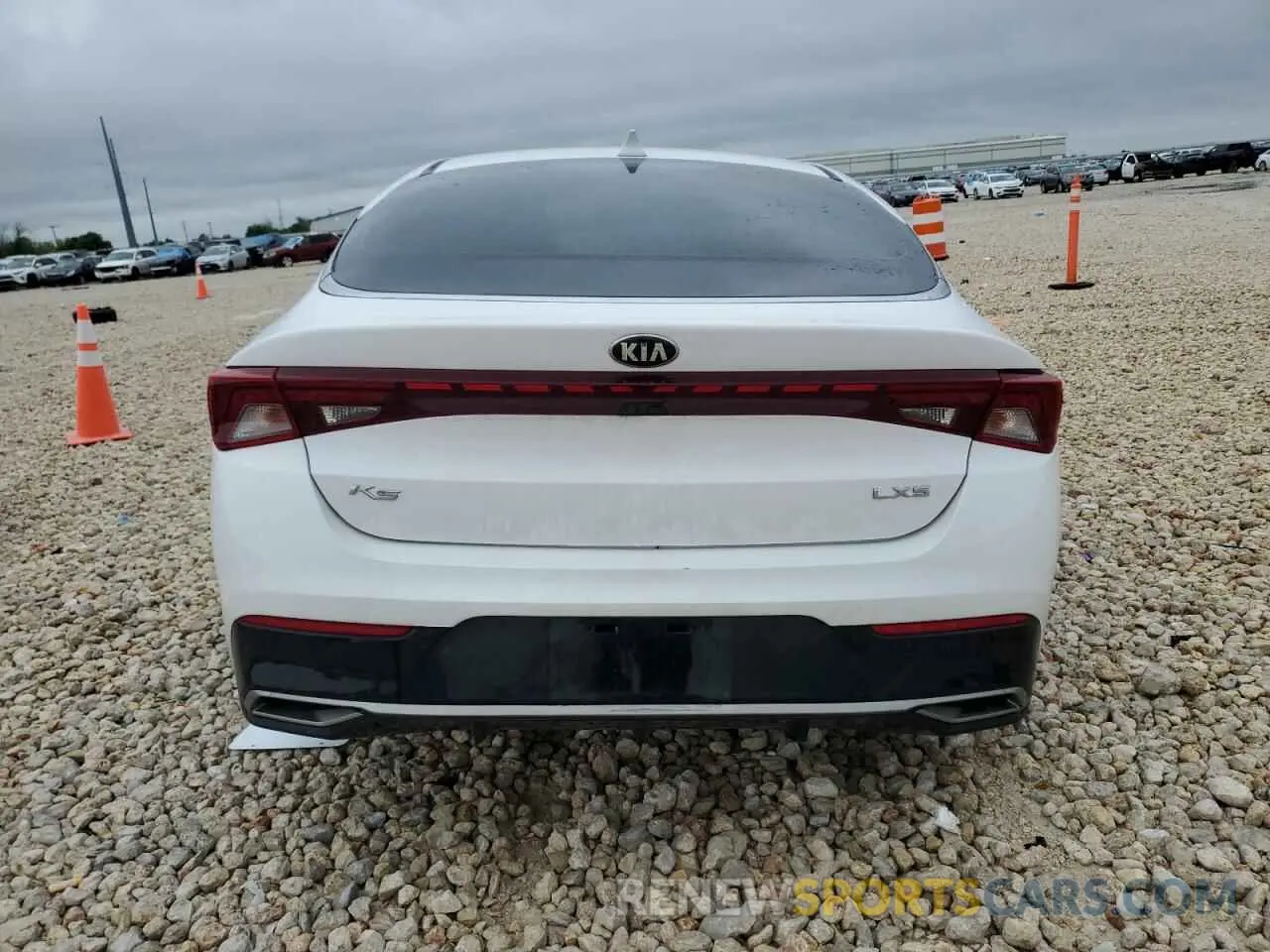 6 fotografías del automóvil dañado 5XXG14J26MG063711 KIA K5 2021