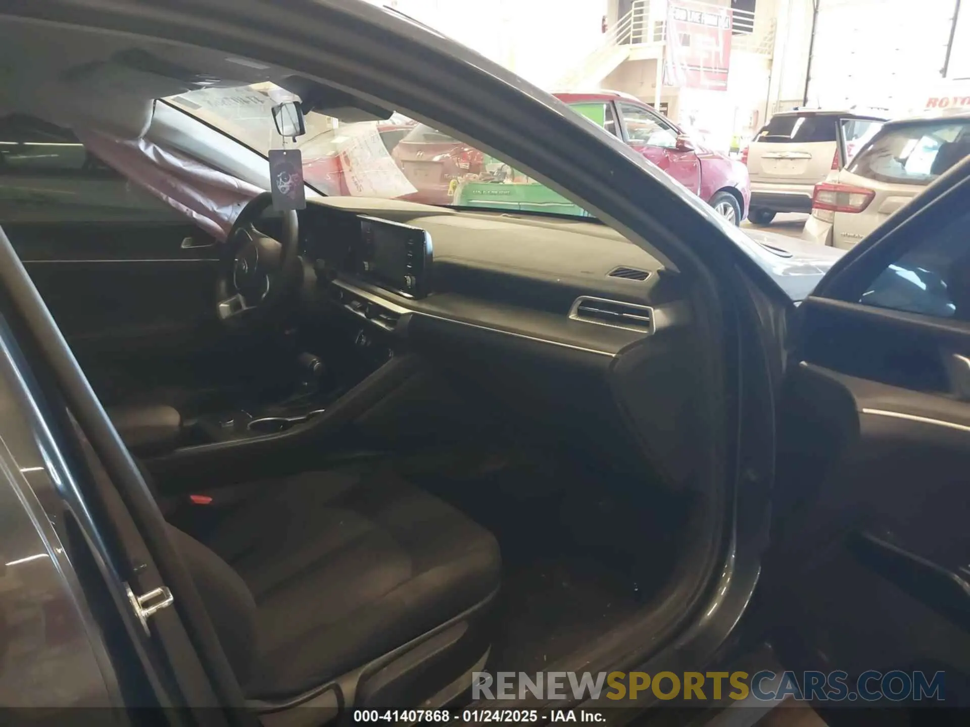 5 fotografías del automóvil dañado 5XXG14J27MG012945 KIA K5 2021