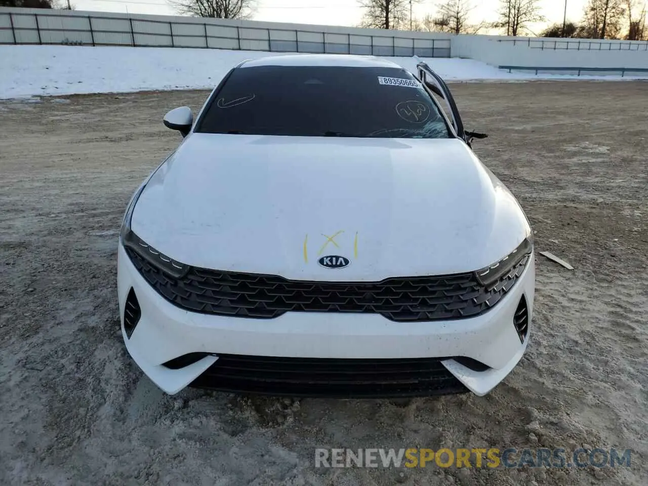 5 fotografías del automóvil dañado 5XXG14J27MG017417 KIA K5 2021