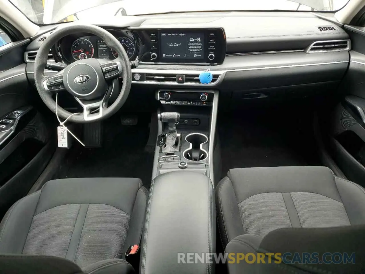 8 fotografías del automóvil dañado 5XXG14J27MG023816 KIA K5 2021