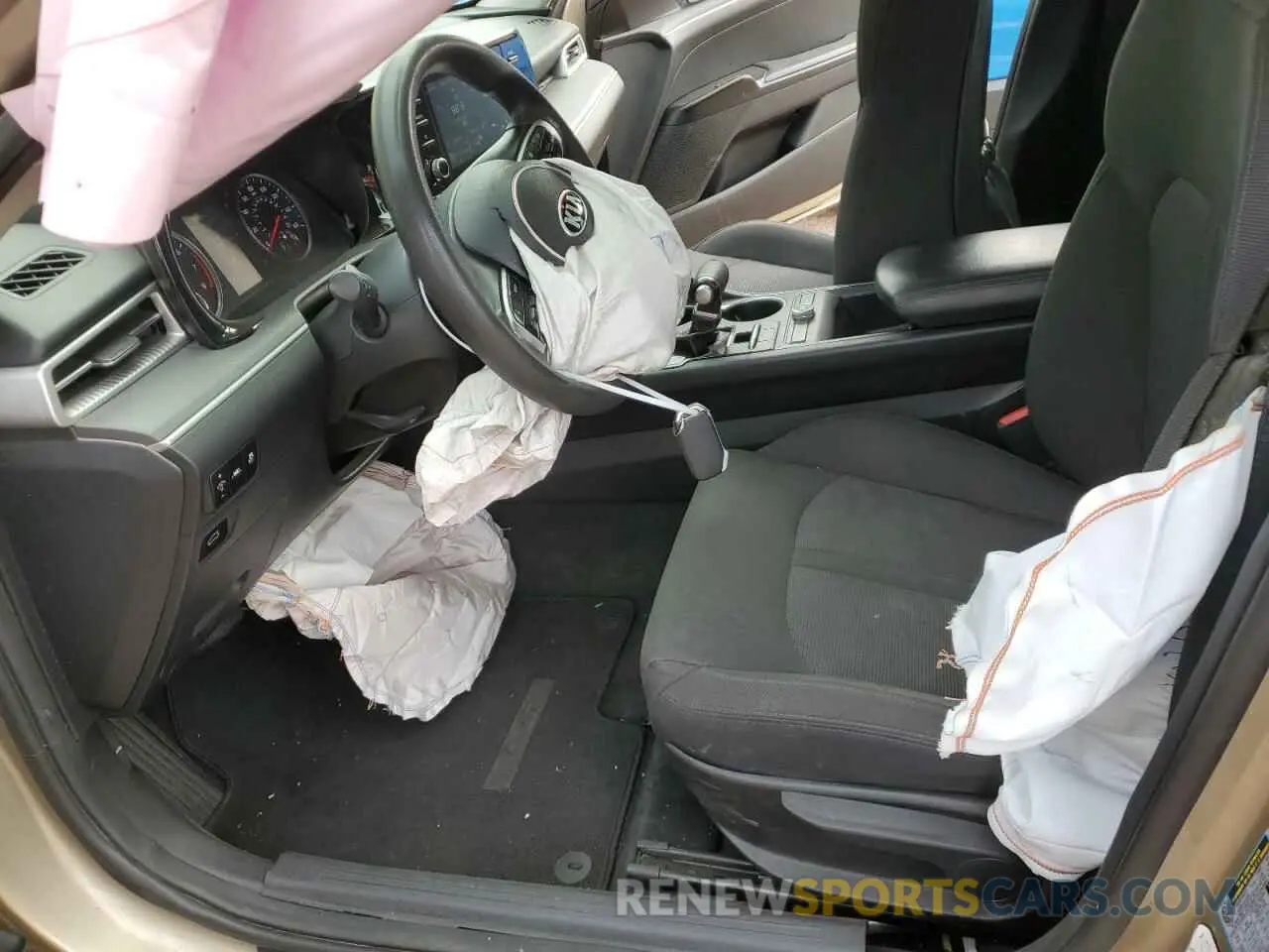 7 fotografías del automóvil dañado 5XXG14J27MG044147 KIA K5 2021