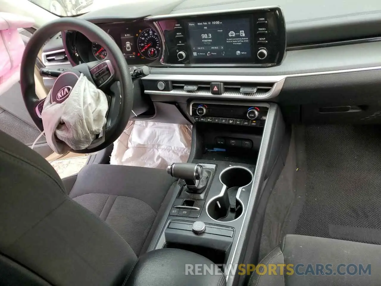 8 fotografías del automóvil dañado 5XXG14J27MG044147 KIA K5 2021