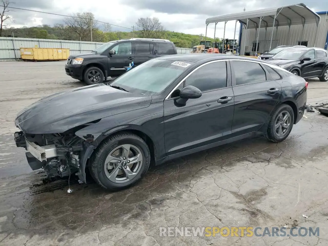1 fotografías del automóvil dañado 5XXG14J27MG052653 KIA K5 2021