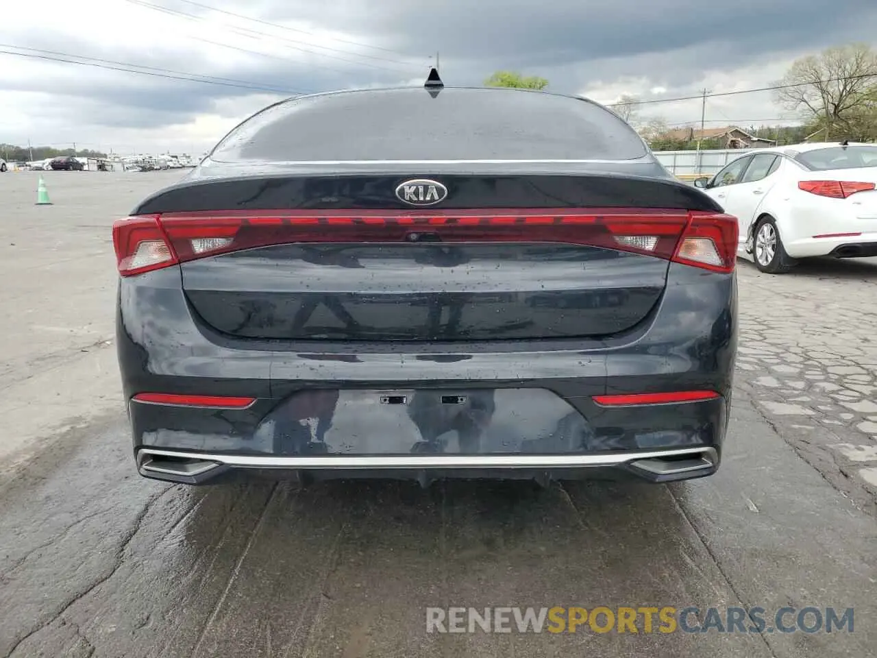 6 fotografías del automóvil dañado 5XXG14J27MG052653 KIA K5 2021