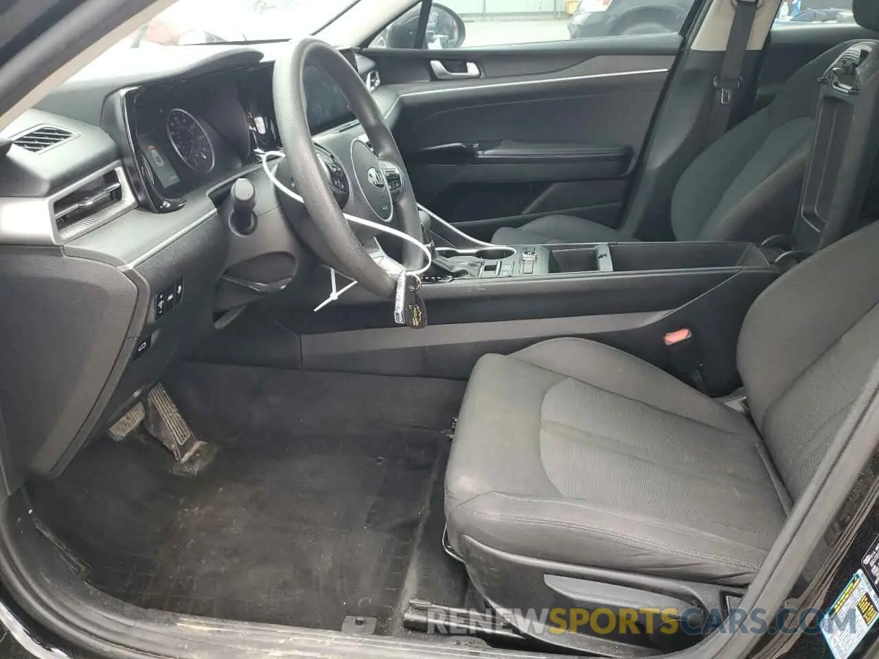 7 fotografías del automóvil dañado 5XXG14J27MG052653 KIA K5 2021