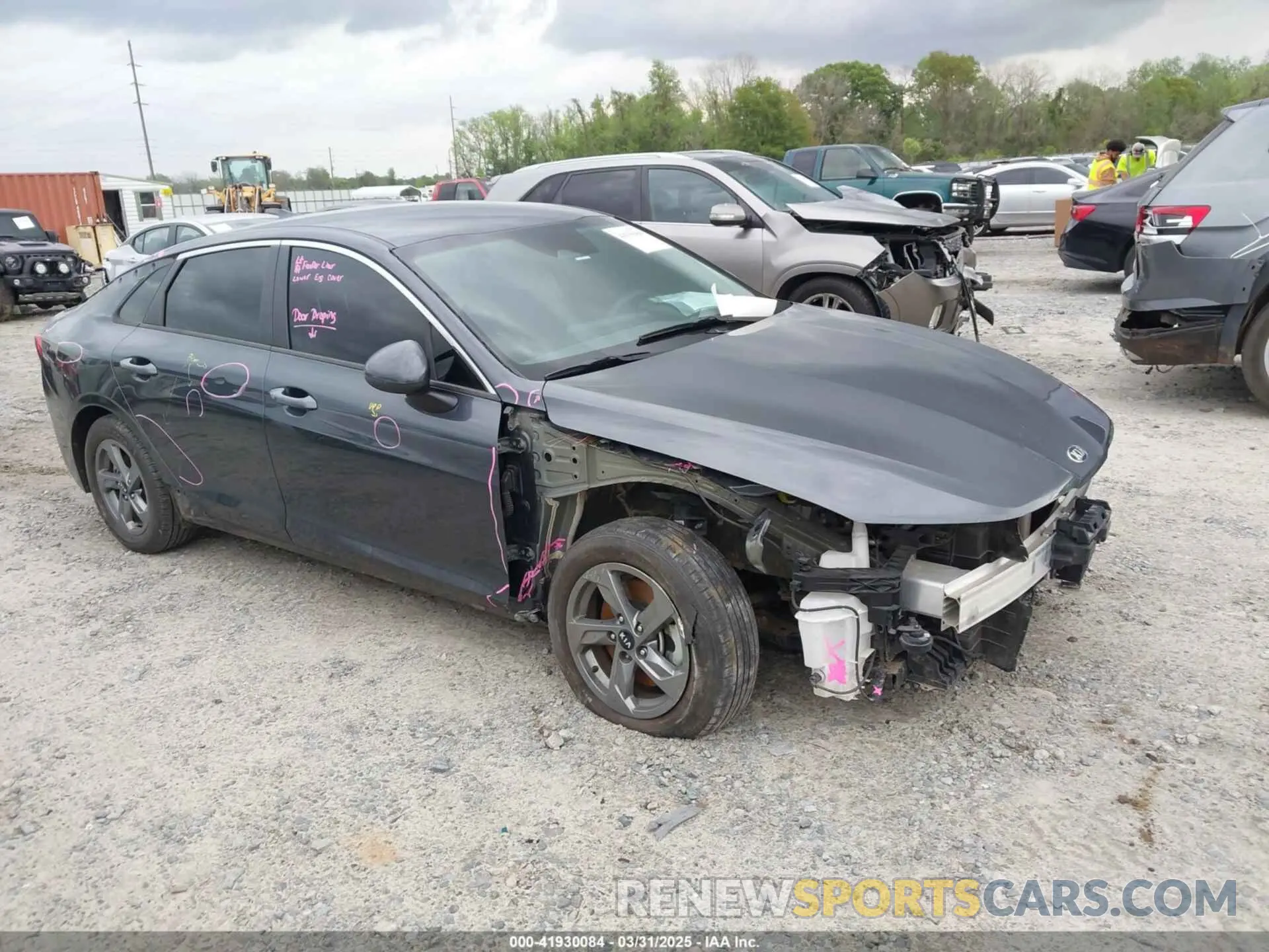 1 fotografías del automóvil dañado 5XXG14J27MG054290 KIA K5 2021