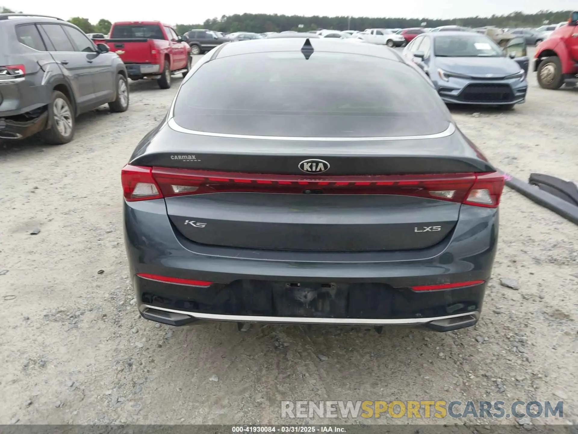 17 fotografías del automóvil dañado 5XXG14J27MG054290 KIA K5 2021