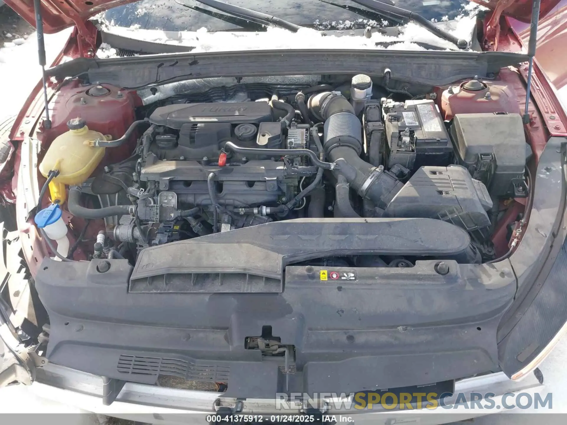 10 fotografías del automóvil dañado 5XXG14J27MG058274 KIA K5 2021