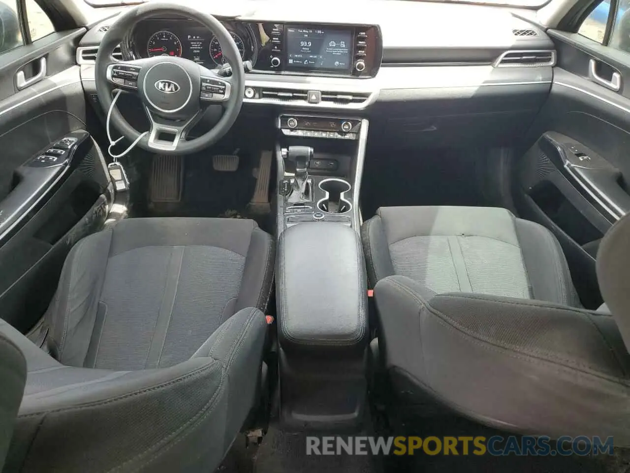 8 fotografías del automóvil dañado 5XXG14J28MG014123 KIA K5 2021