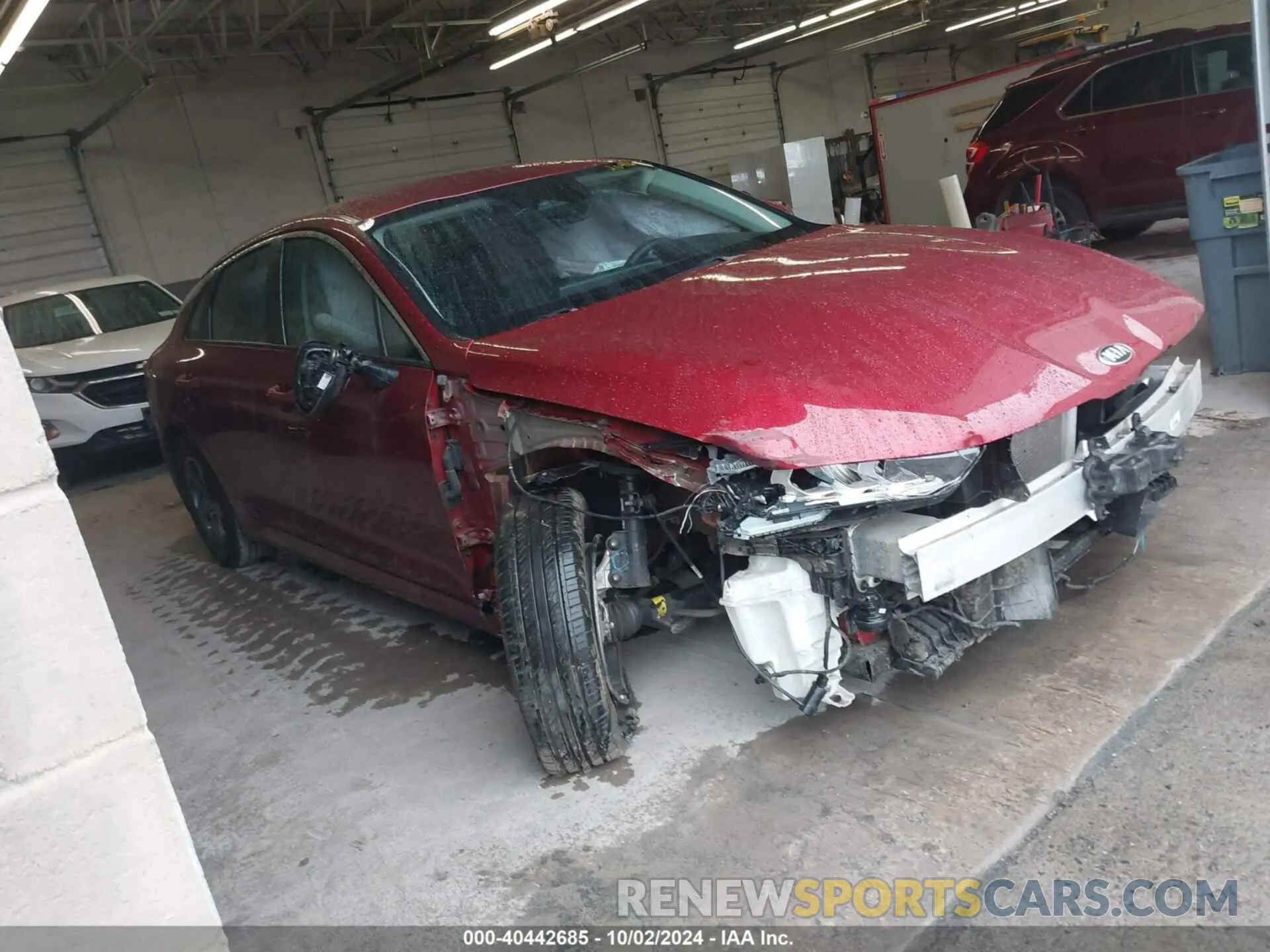 1 fotografías del automóvil dañado 5XXG14J28MG016177 KIA K5 2021