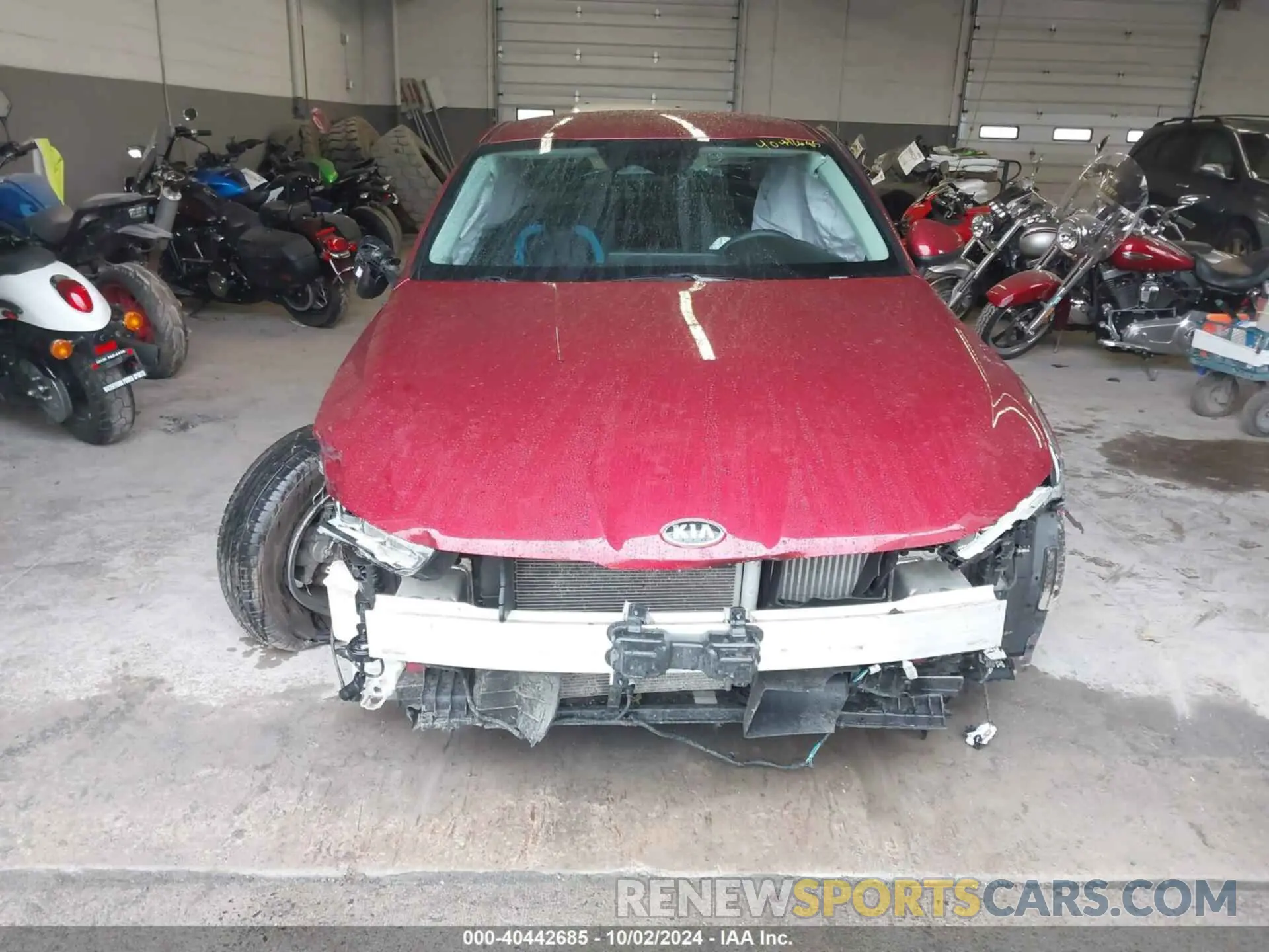 12 fotografías del automóvil dañado 5XXG14J28MG016177 KIA K5 2021