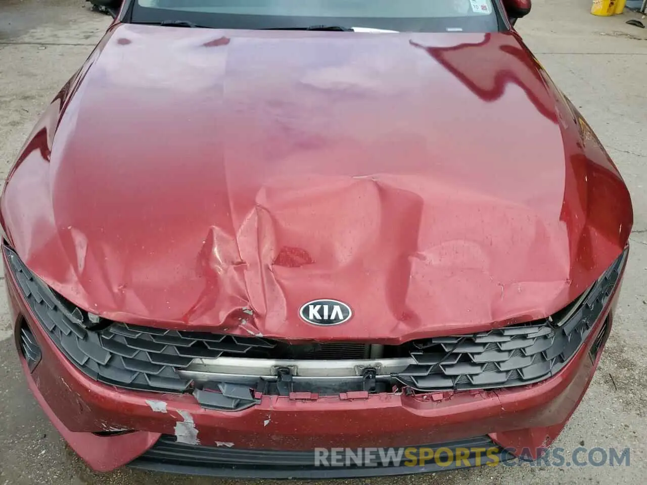 11 fotografías del automóvil dañado 5XXG14J28MG018396 KIA K5 2021