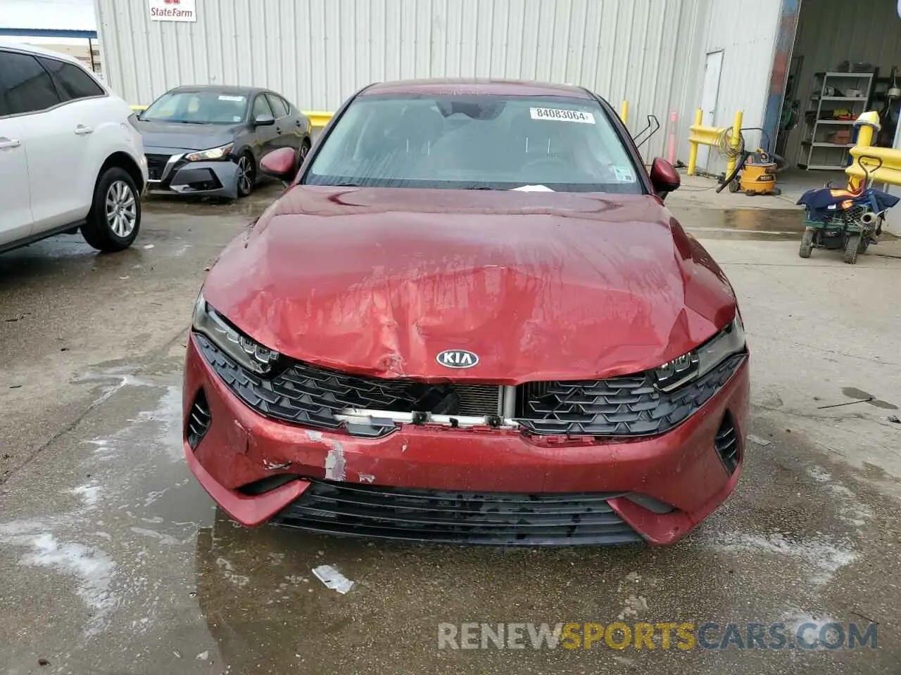 5 fotografías del automóvil dañado 5XXG14J28MG018396 KIA K5 2021