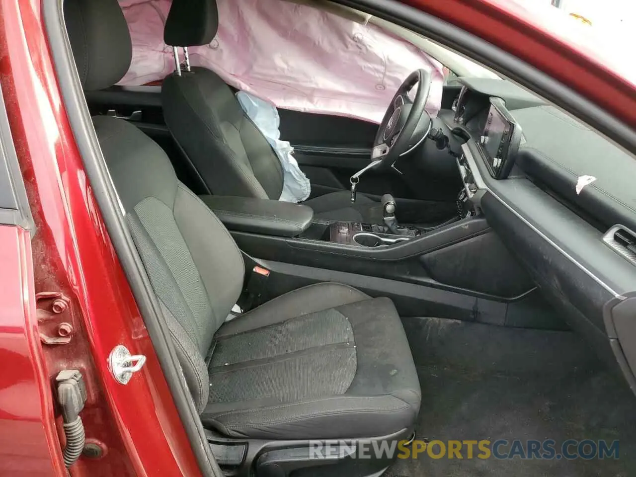 7 fotografías del automóvil dañado 5XXG14J28MG018396 KIA K5 2021
