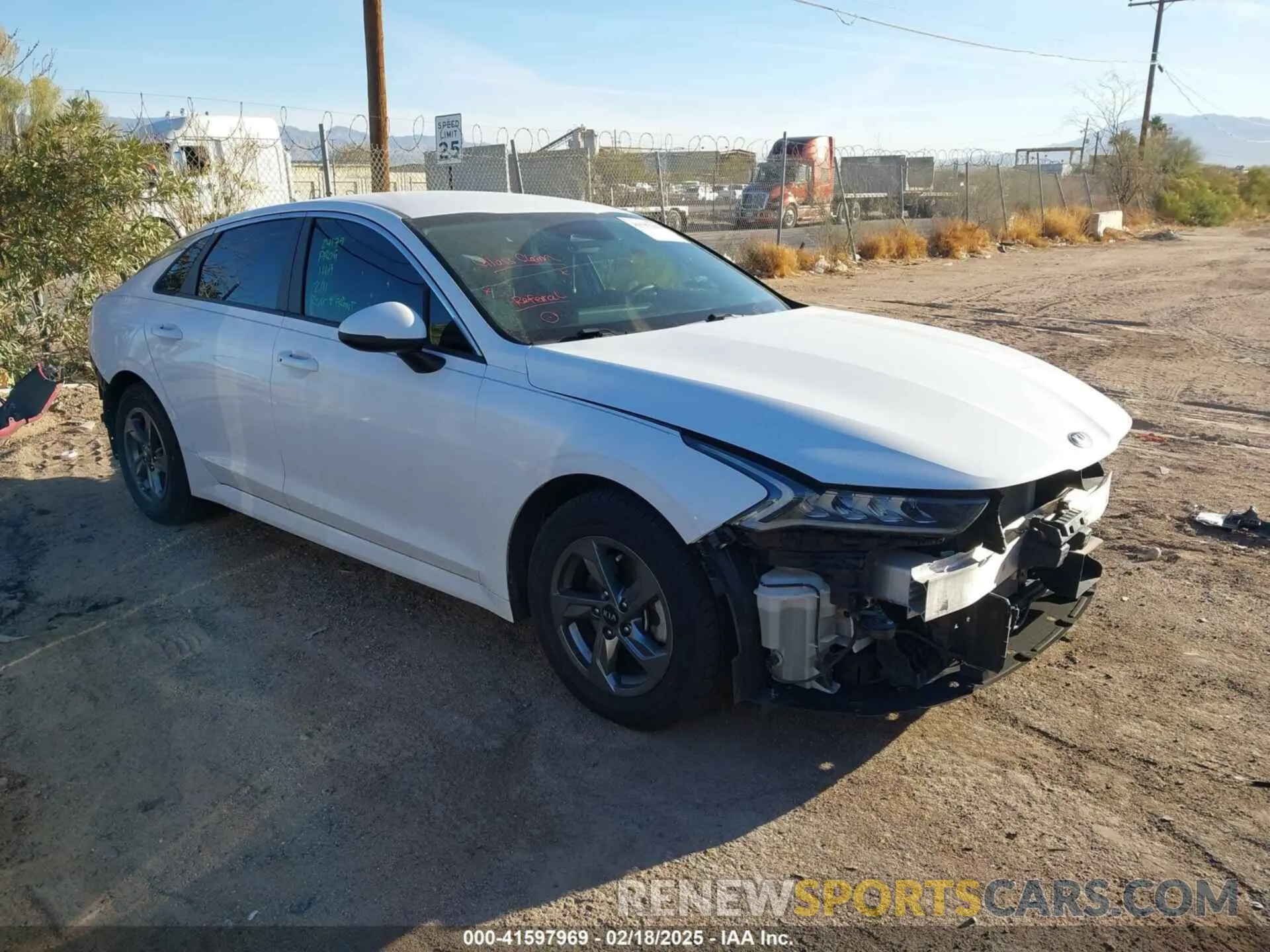 1 fotografías del automóvil dañado 5XXG14J28MG024425 KIA K5 2021