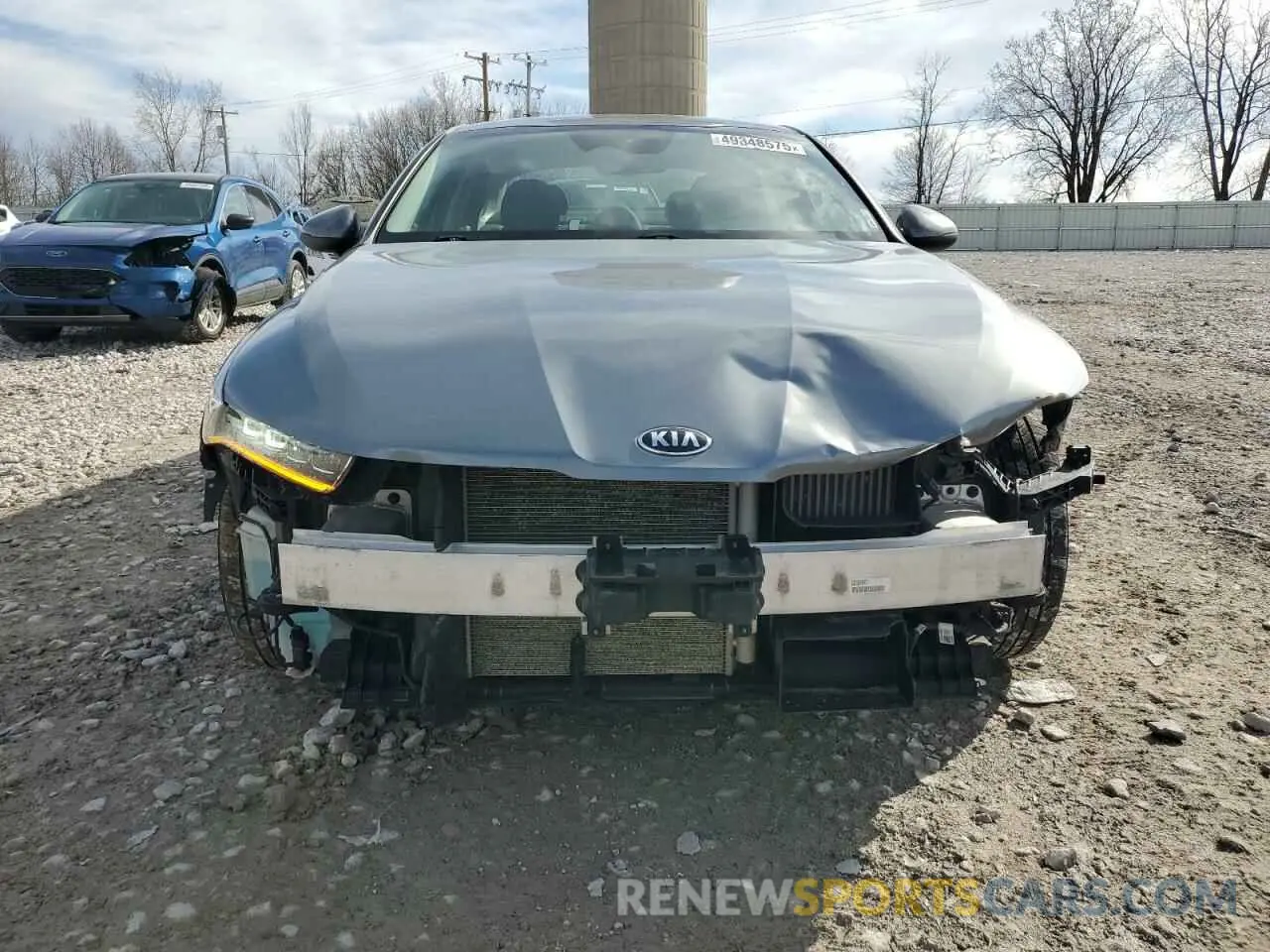 5 fotografías del automóvil dañado 5XXG14J28MG025901 KIA K5 2021