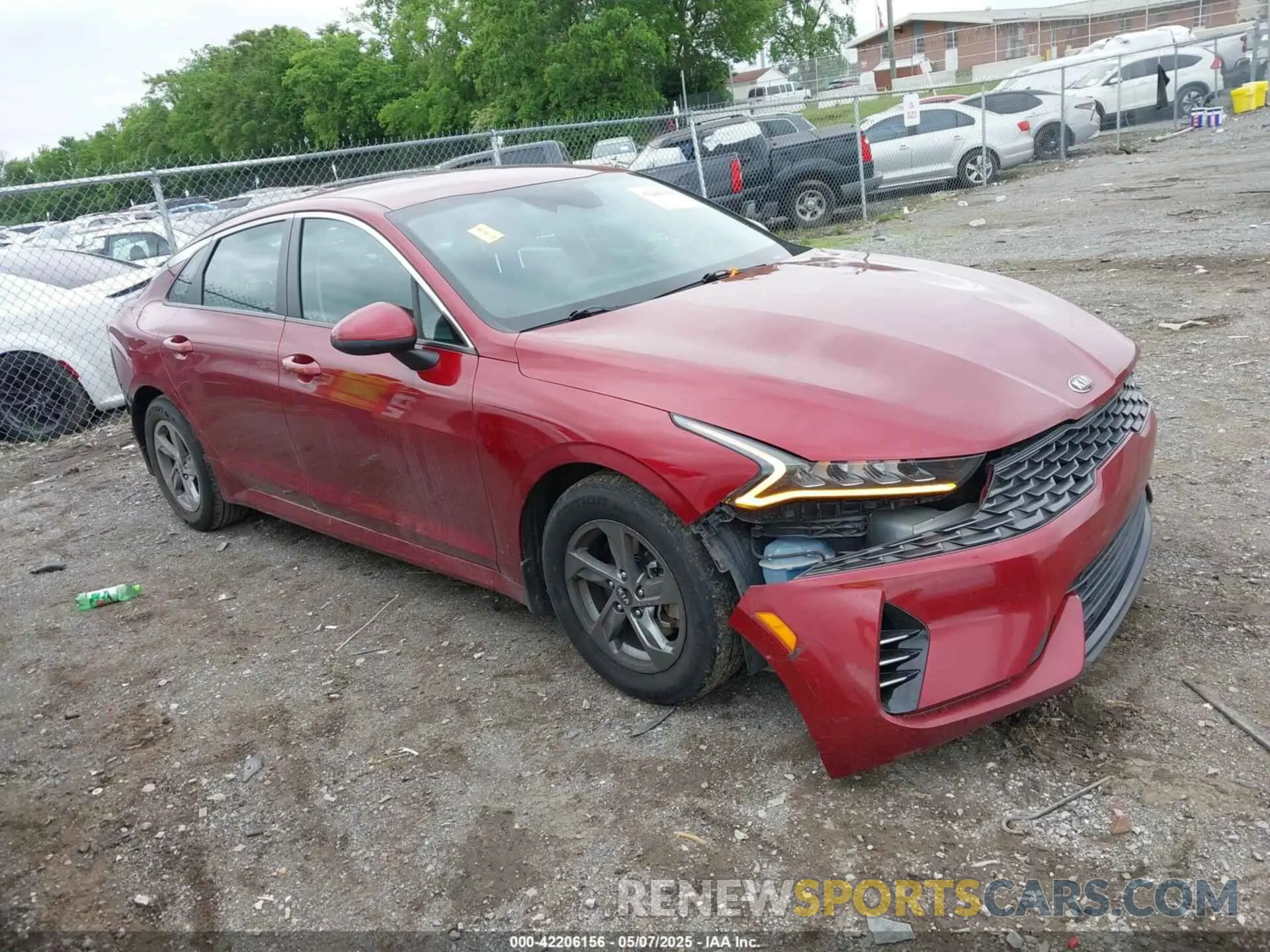 13 fotografías del automóvil dañado 5XXG14J28MG076346 KIA K5 2021