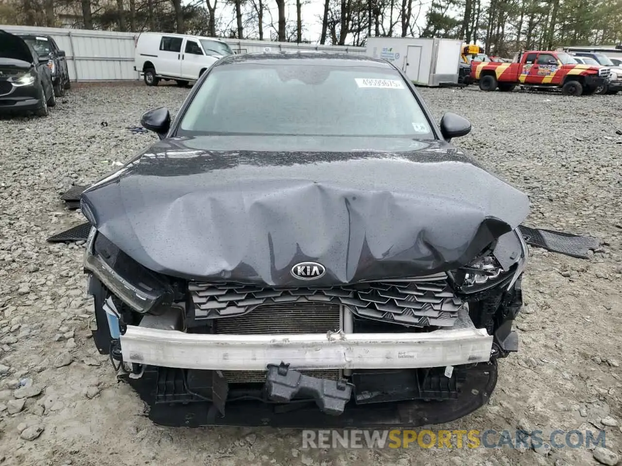 5 fotografías del automóvil dañado 5XXG14J29MG002028 KIA K5 2021
