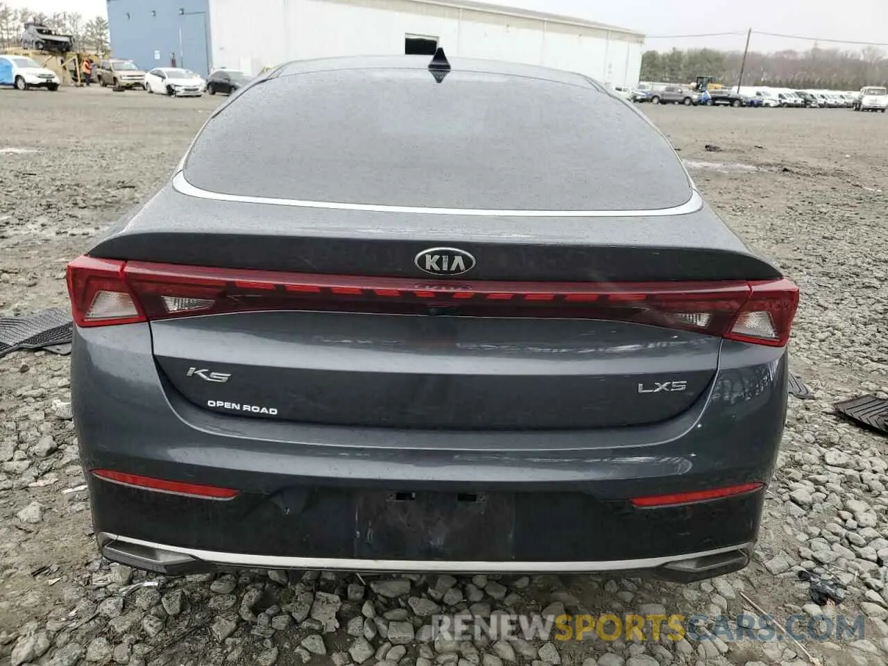 6 fotografías del automóvil dañado 5XXG14J29MG002028 KIA K5 2021
