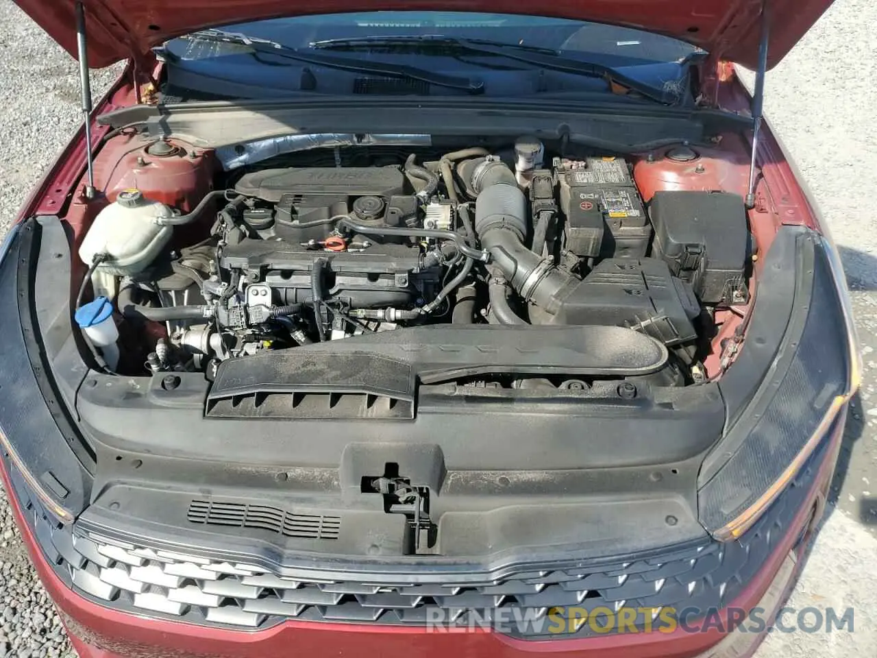 11 fotografías del automóvil dañado 5XXG14J29MG002384 KIA K5 2021