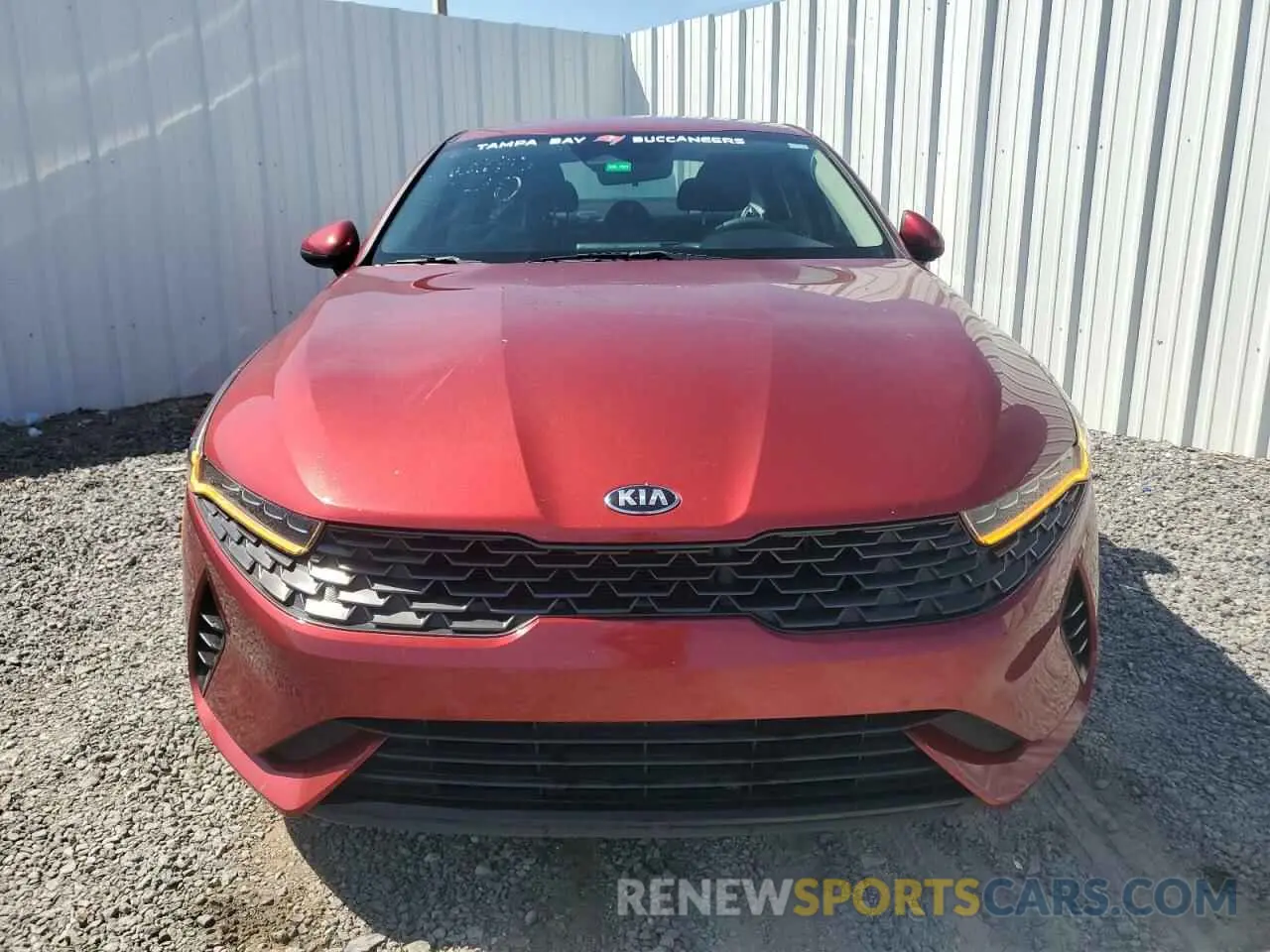 5 fotografías del automóvil dañado 5XXG14J29MG002384 KIA K5 2021