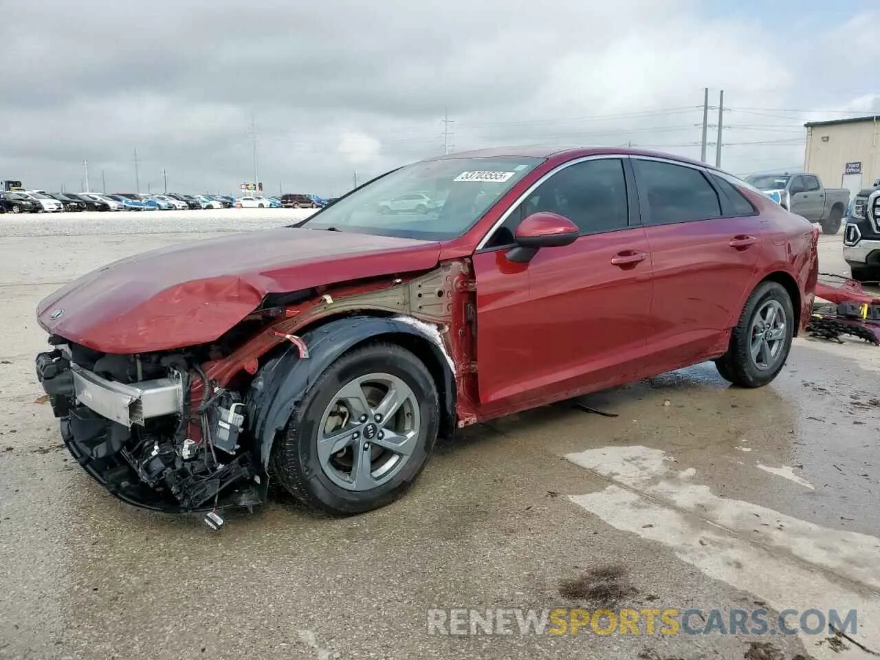 1 fotografías del automóvil dañado 5XXG14J29MG007889 KIA K5 2021