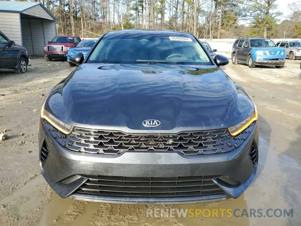 5 fotografías del automóvil dañado 5XXG14J29MG022702 KIA K5 2021