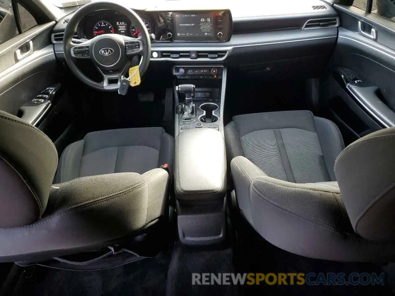 8 fotografías del automóvil dañado 5XXG14J29MG022702 KIA K5 2021