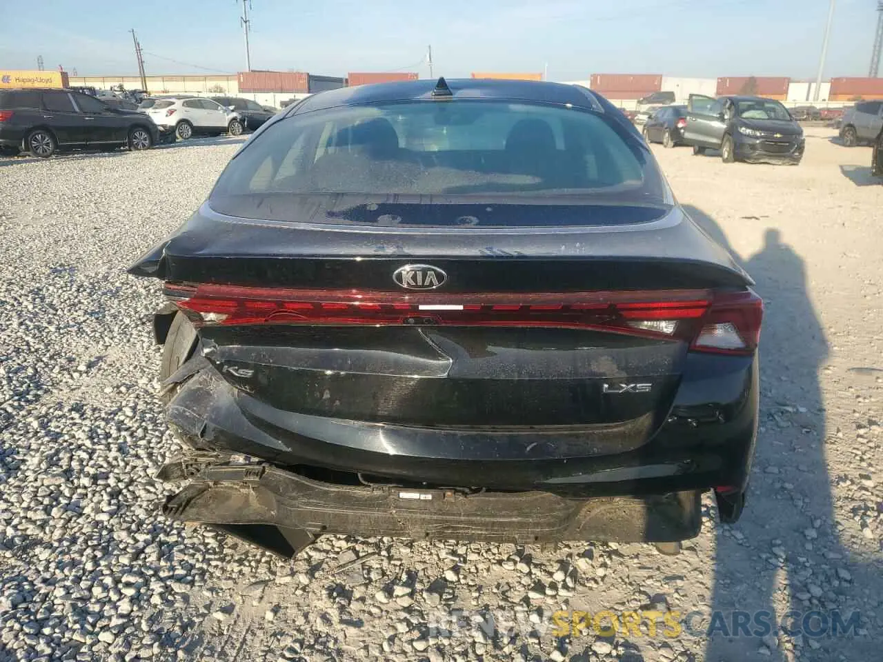 6 fotografías del automóvil dañado 5XXG14J29MG041296 KIA K5 2021