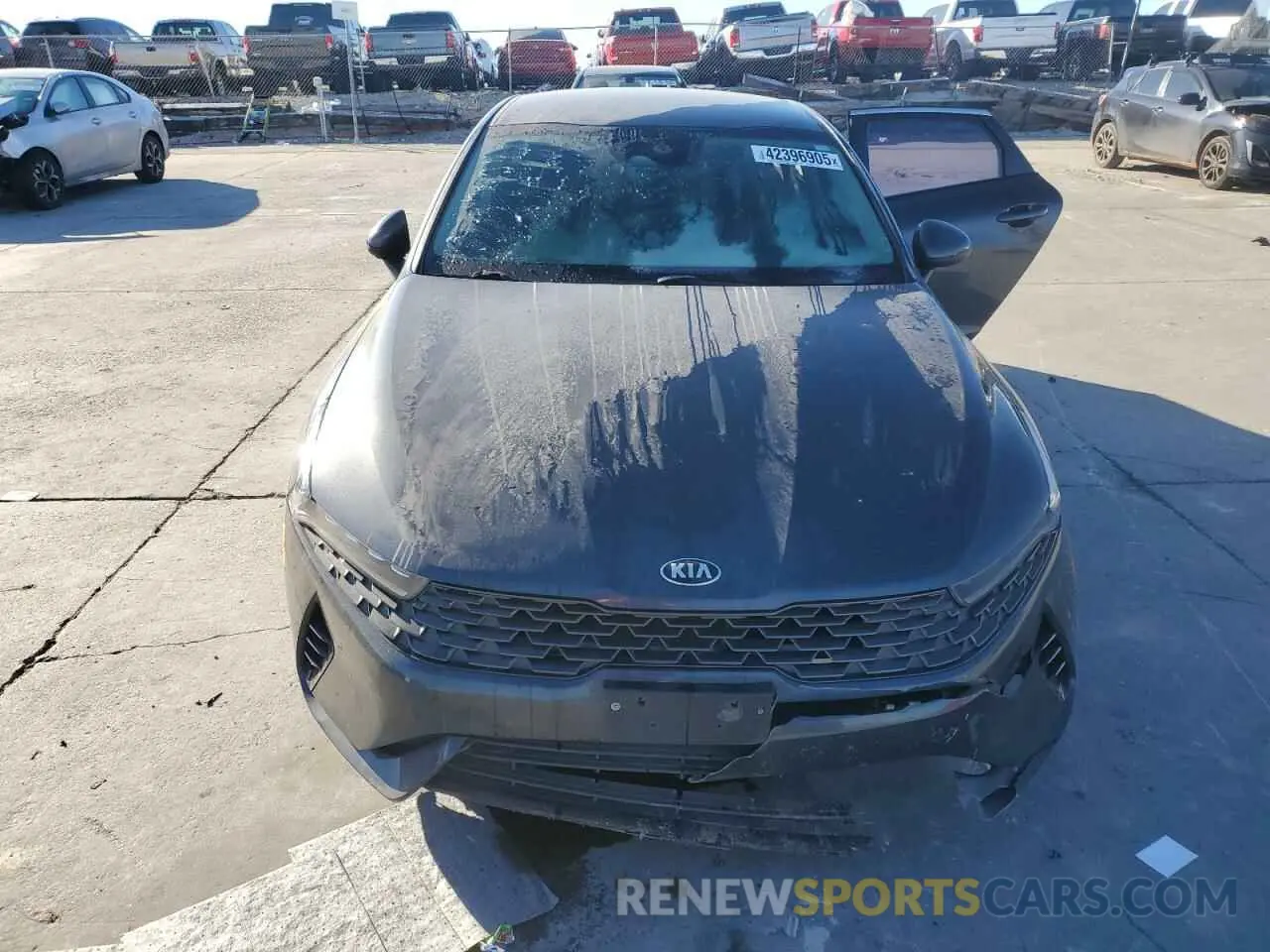 5 fotografías del automóvil dañado 5XXG14J29MG060365 KIA K5 2021