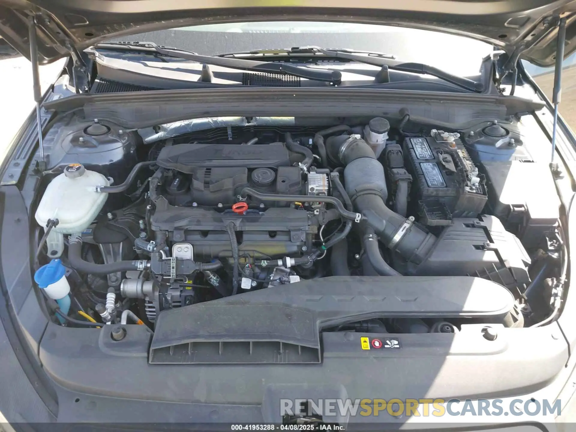 10 fotografías del automóvil dañado 5XXG14J2XMG004144 KIA K5 2021