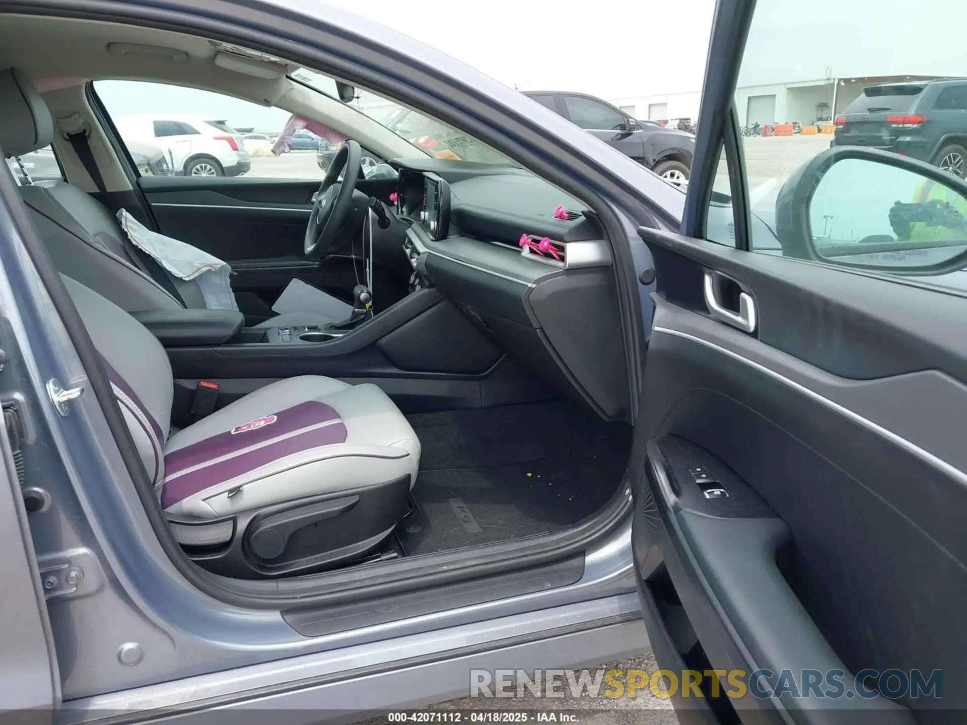 5 fotografías del automóvil dañado 5XXG14J2XMG012129 KIA K5 2021